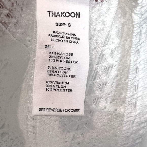 Thakoon Women's Lace Jacquard Crewneck Tank, Size S, NWT - Picture 7 of 7